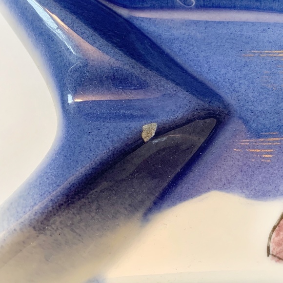 VTG Matthew Adams Alaskan Eskimo Inuit Native American Ceramic Ashtray - Picture 3 of 8